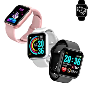 Unisex Bluetooth Sports Fitness Smartwatch Health Monitoring Digital Wristwatch - Afbeelding 1 van 26