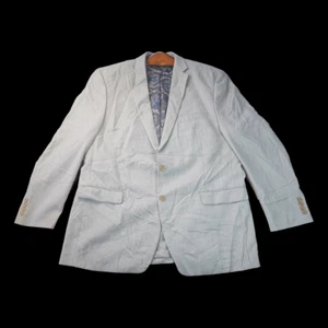 Lauren Ralph Lauren Men's Linen Blend Blazer - Size 48L - Classic Beige Suit - Picture 1 of 16