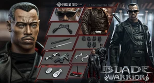 PRESENT TOYS 1/6 PT-sp55 Blade Warrior Action Figure Collection Wesley Snipes - Picture 1 of 12