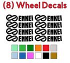 8 Enkei Logo Vinyl Decals Stickers for GTC01 PF01 RPF1 Wheels Rims