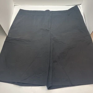 Charter Club Womens Golf Collection Black Shorts Size 16 - Picture 1 of 10