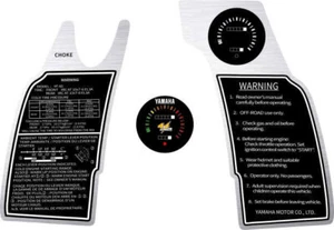 USA Dash Decals 1984-1985 YF60 4-ZINGER Graphics Kit Stickers 4 wheeler ATV - Foto 1 di 2