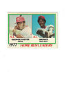 1977 Topps Home Run Leaders #202 Jim Rice/George Foster
