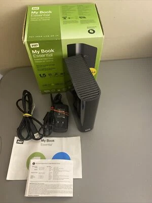 Western Digital 1.5TB External 5400RPM (WDBACW0015HBK) - Image 1 of 4