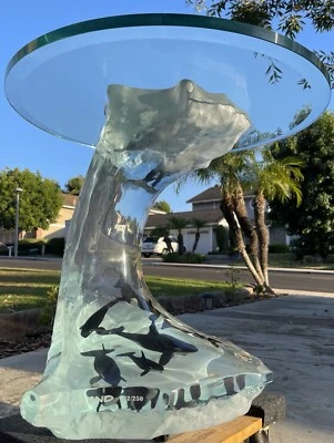 Mesa ondulada Wyland orca #22/250 Foto 1 de 4