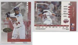 1996 Leaf Signature Series Gold Press Proof Kirby Puckett #99 HOF