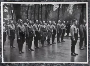 ✔️ 3. REICH SELTENE FOTOKARTE AUS OFFIZIELLES ALBUM "ADOLF HITLER" 12 x 17 cm #177 - Bild 1 von 3