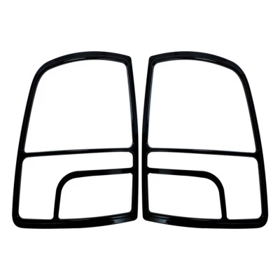 For Dodge Ram 2009–2013 Tail Light Cover Trim Black ABS Bezel Lamp Overlay - Image 1 of 2