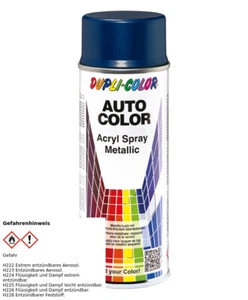 DUPLI-COLOR AUTO COLOR FÜR ACRYL SPRAY LACKSPRAY BLAU METALLIC 20-0790 150 ml - Bild 1 von 2