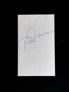 ROD CAREW BECKETT CERTIFIED AUTHENTIC SIGNED INDEX CARD AUTOGRAPHED HOF AUTO - Picture 1 of 3