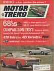 Motor Trend March 1968 – The 68 ½'s / 428 Cobra vs 427 Corvette / Baby Grands