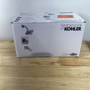 New KOHLER KATUN R78040-4E-CP BATH/SHOWER SET POLISHED CHROME FINISH - Picture 1 of 12