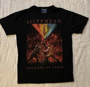 Camiseta Sisyphean Colors Of Faith XL Para Hombre Negro Metal Death Metal Lituania - Imagen 1 de 8