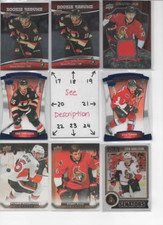 Ottawa Senators U-PICK SERIAL #'d Rookies Auto Jerseys *ALL CARDS ARE GOOD CARDS