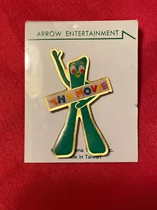 Gumby The Movie Werbe Pin Arrow Entertainment 1995 Art Clokey - Bild 1 von 5