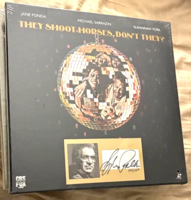 THEY SHOOT HORSES, DON'T THEY? Ltd Signed #d Laserdisc Box Set Sydney Pollack NR - Image 1 of 3