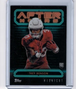 2024 Topps Midnight Trey Benson After Hours Rookie RC (AH-13) Case Hit SSP - Picture 1 of 1