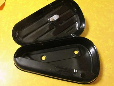 Harley Knucklehead Panhead Flathead FL 45 WLA UL Toolbox Black - Image 1 of 4