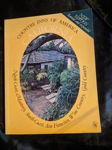 Country Inns America - California Paperback Peter Andrews w/postcard - Imagen 1 de 5