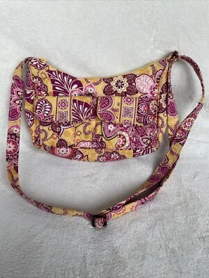 Bolso de hombro Vera Bradley Bali dorado cachemir libby Foto 1 de 4