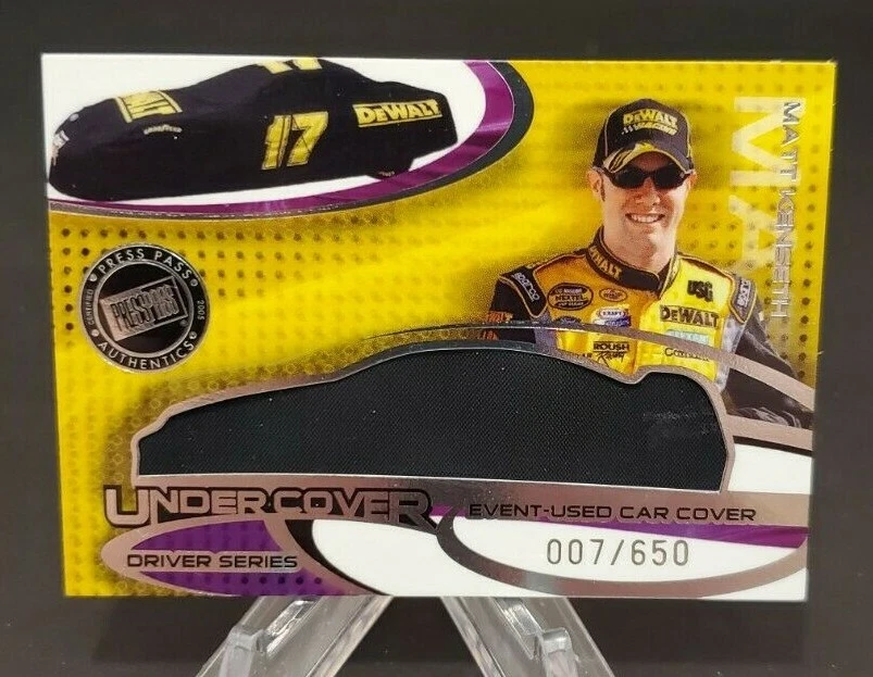 2005 Press Pass Eclipse Under Cover Drivers Silver #UCD2 Matt Kenseth 7/650 - Image 1 of 2