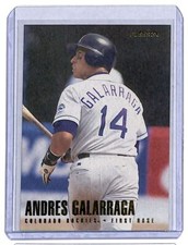 1996 Fleer Andres Galarraga . Colorado Rockies #363