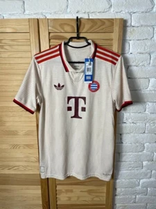 BAYERN MUNICH JERSEY THIRD FOOTBALL SOCCER SHIRT ADIDAS TRIKOT MEN sz M - Picture 1 of 8