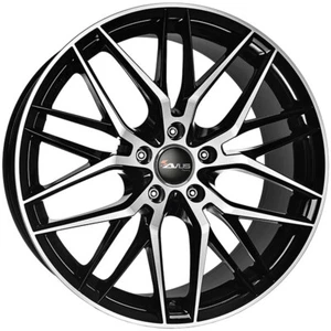 LLANTAS AVUS AF19 PARA AUDI A5 CABRIOLET 8.5X19 5X112 BLACK POLISHED J4C - Imagen 1 de 4