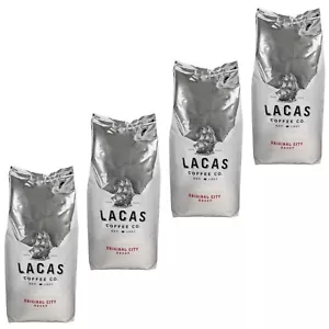 Café de grano entero tostado City original de Lacas, bolsas de 4 a 5 lb - Imagen 1 de 4