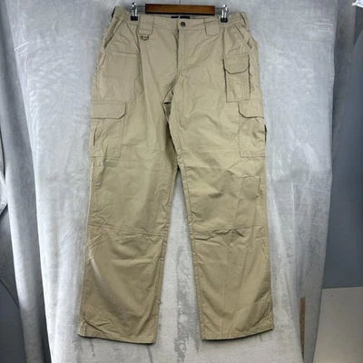 Pantalones tácticos 5.11 para mujer 16 regular caqui carga ripstop utilitarios senderismo al aire libre Foto 1 de 4