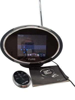 Pure Sensia Portable AM/FM Radio with Touchscreen and Remote T2750 JNB - Image 1 of 4
