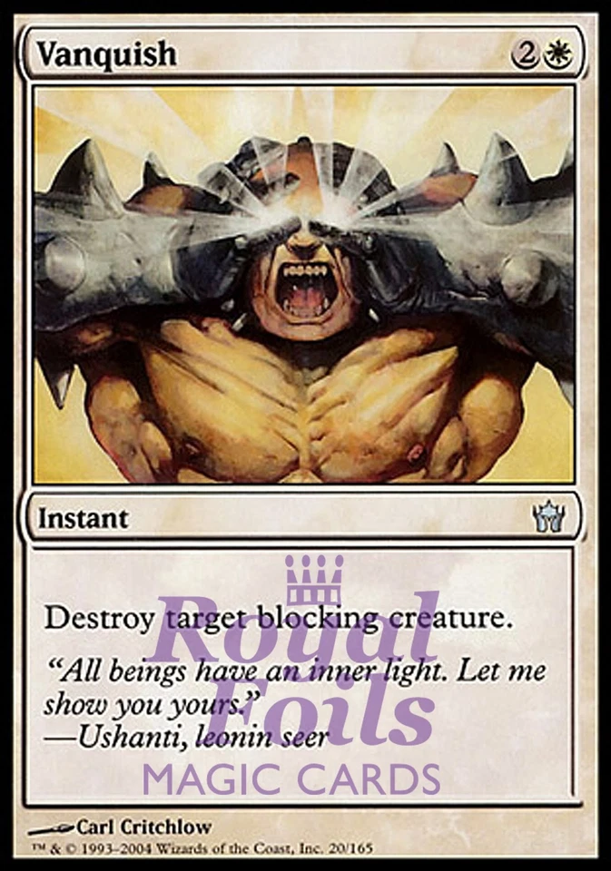 Vanquish 2x FOIL 5DN MTG Fifth Dawn Uncommon MINT white - Image 1 of 1