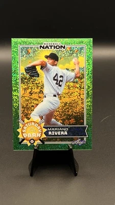 Hoja Nación de Béisbol 2025 Mariano Rivera Saturday In The Park Mota Verde 1/1 Foto 1 de 3