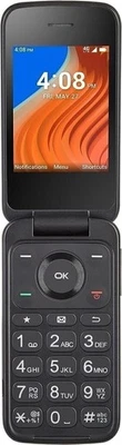 TracFone TCL Flip 2, 8GB, Black - Prepaid Flip Phone (Locked) - Image 1 of 4