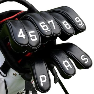 Golf Hybrid Iron Head Cover 9Pcs Hybrid Head Covers Set Long Hybrid Iron Cove... - Picture 1 of 7