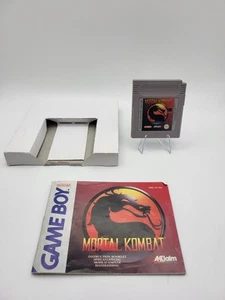 Mortal Kombat Nintendo Game Boy Gameboy Modul Und Anleitung - Foto 1 di 5