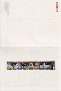 Niue 1994 Mi. 842-44 Espacio Alunizaje Espacio IMPERFORATED Prueba en carpeta - Imagen 1 de 2