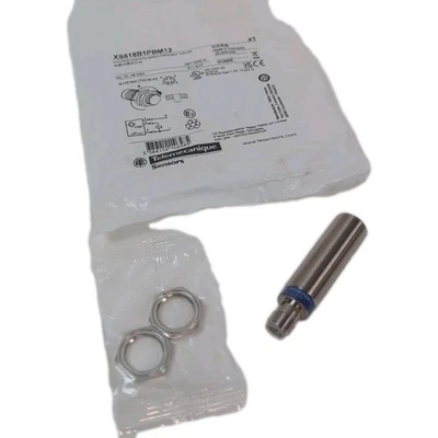 Telemecanique Schneider XS618B1PBM12 Inductive Proximity Sensor 3-pin 4-8mm NEW - Image 1 of 4