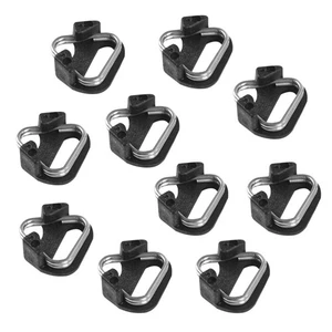 10 Piezas Correa Cámara Accesorios Triángulo Anillo Dividido Gancho Mini Clip - Imagen 1 de 12