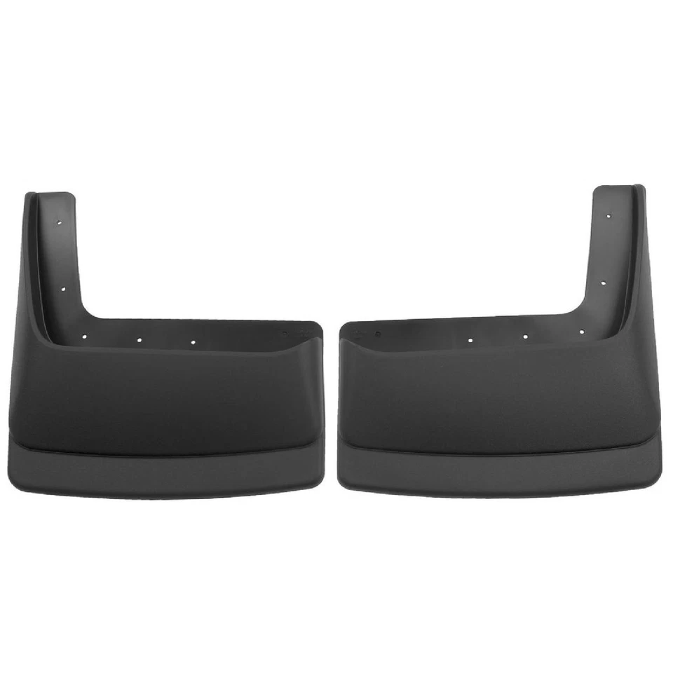 Husky Liners Rear Black Thermoplastic Mud Guards for 03-09 Dodge Ram 3500 Dually - Image 1 of 4