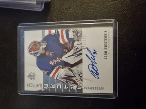 2020 2019-20 Upper Deck SP Authentic Igor Shesterkin #251 Autographed - Picture 1 of 2