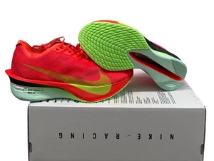 Nike ZoomX Vaporfly NEXT% 4 Bright Crimson HF6412-600 Womens Size 7 No Lid - Picture 1 of 5