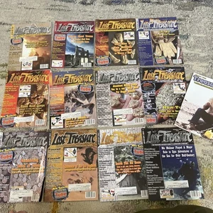 Long John Latham’s LOST TREASURE Magazine (Lot of 13) 2009 FULL YEAR - Picture 1 of 3