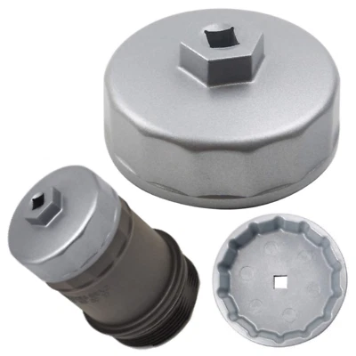 UAP-AUTO 74mm 14 Flutes Oil Filter Wrench For Volkswagen, Benz, VW, Audi, Porsche, Mazda