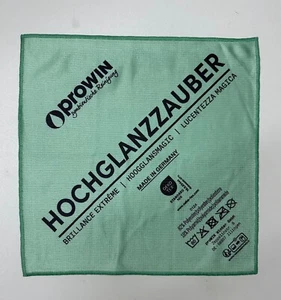 proWIN HOCHGLANZZAUBER 32x32 NEU Spezialtuch für Hochglanzoberflächen - grün - Bild 1 von 1