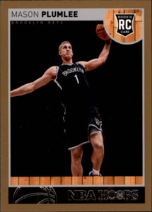 2013-14 Hoops Basketball Gold #282 Mason Plumlee