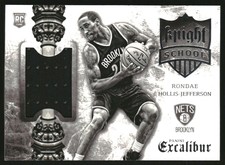 2015-16 Panini Excalibur Knight School Jerseys #1 Rondae Hollis-Jefferson
