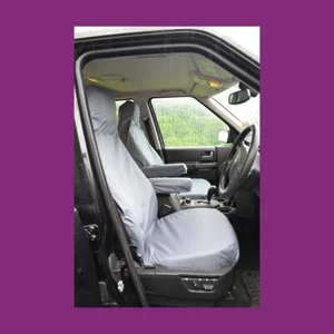 Land Rover Discovery 3 4 gris a medida impermeable frontal con reposabrazos fundas de asiento - Imagen 1 de 2
