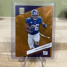 2023 Panini Donruss Elite Football Saquon Barkley #88 Orange /399 Giants