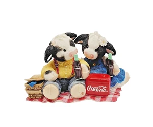 Coca-Cola Cows Mary's Moo Moos I've Only Got Ice For Moo Figurine #827010 Coke - Picture 1 of 21